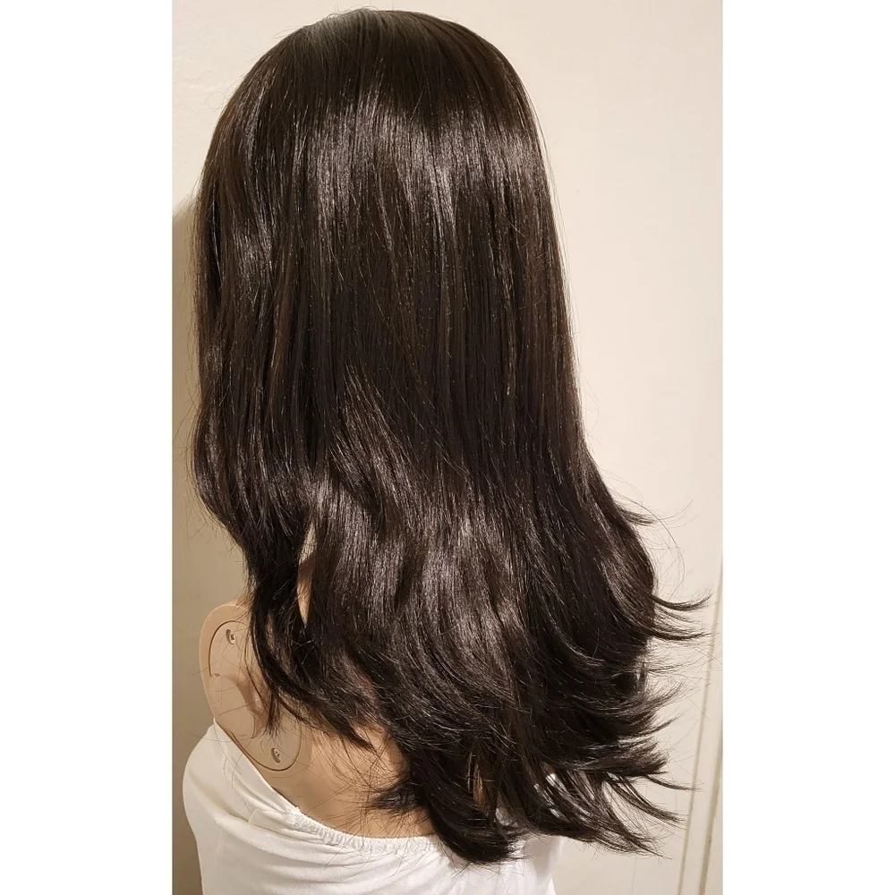 Meghan Mono Wig by Wigs Forever (CysterWigs)  - (color - Black Magic)